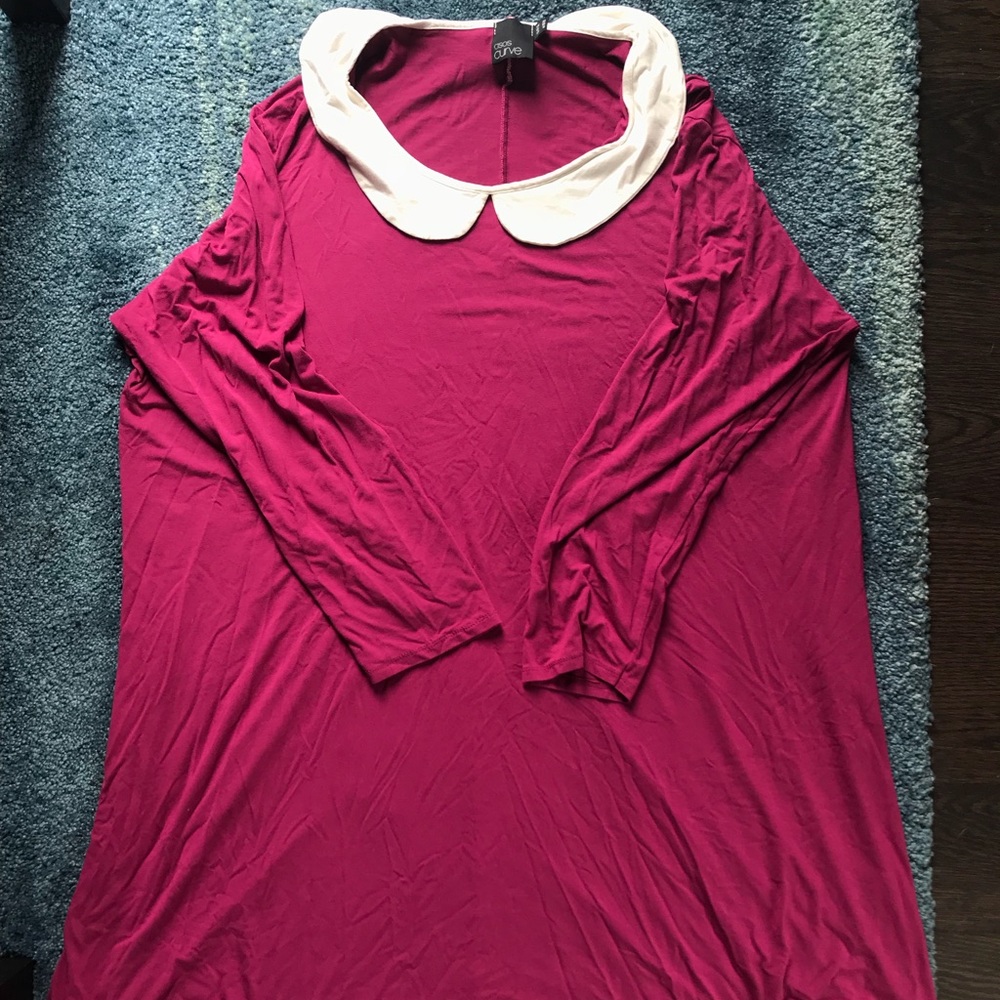 ASOS Curve Size 18 long sleeved dress